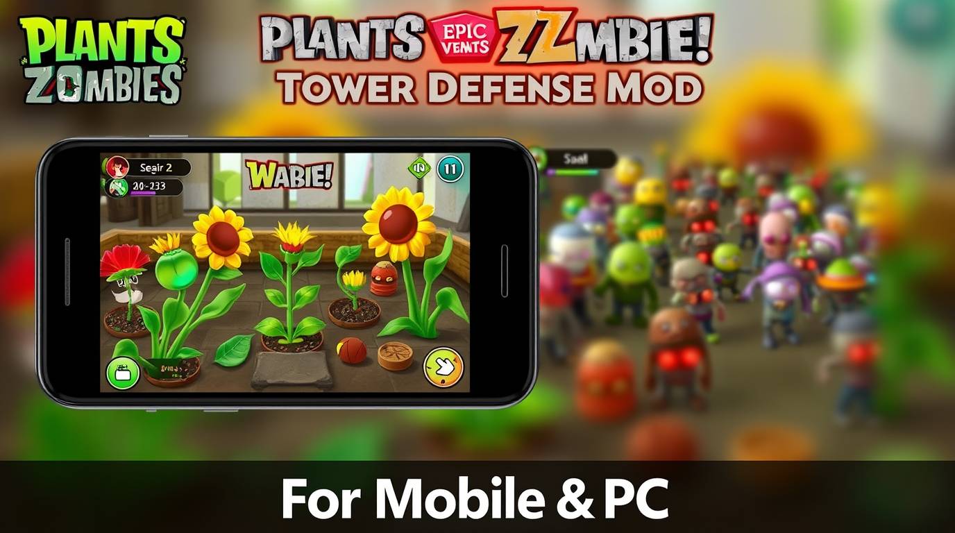 PvZ Tower Defense Mod